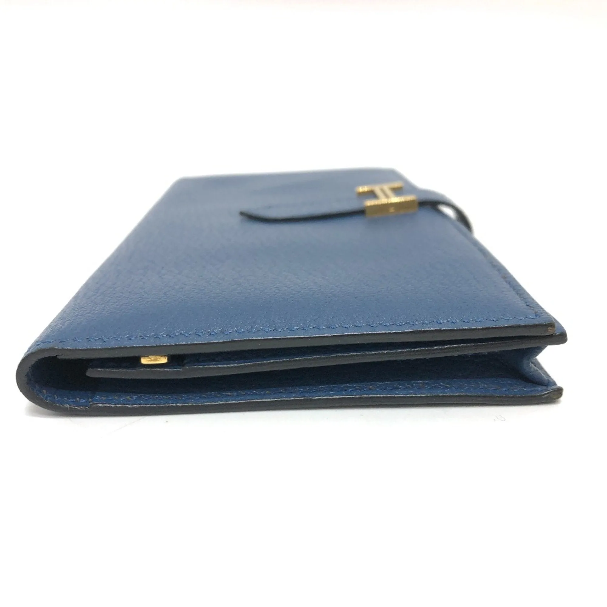 Herms Barn Blue Leather Accessories