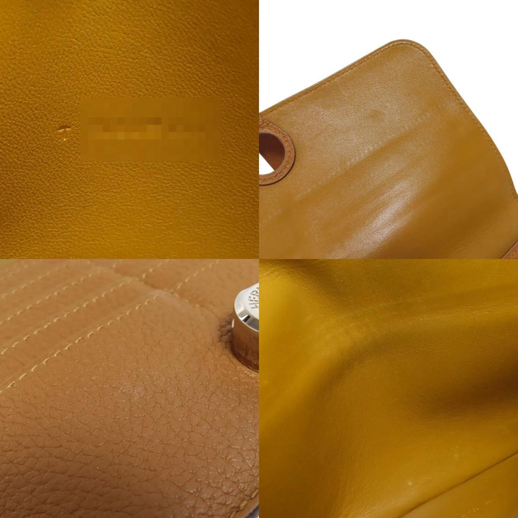 Herms Dogon Brown Leather Accessories