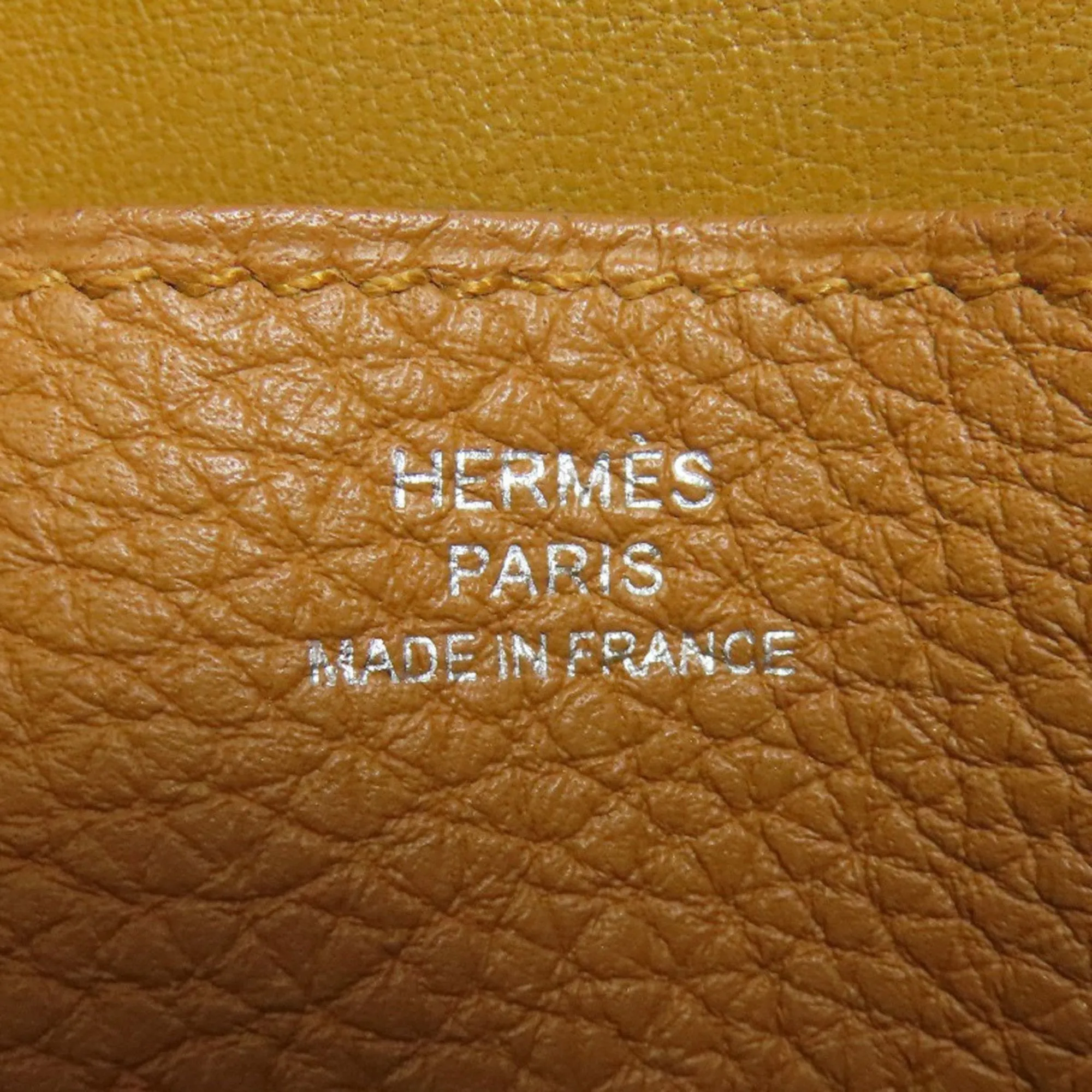 Herms Dogon Brown Leather Accessories