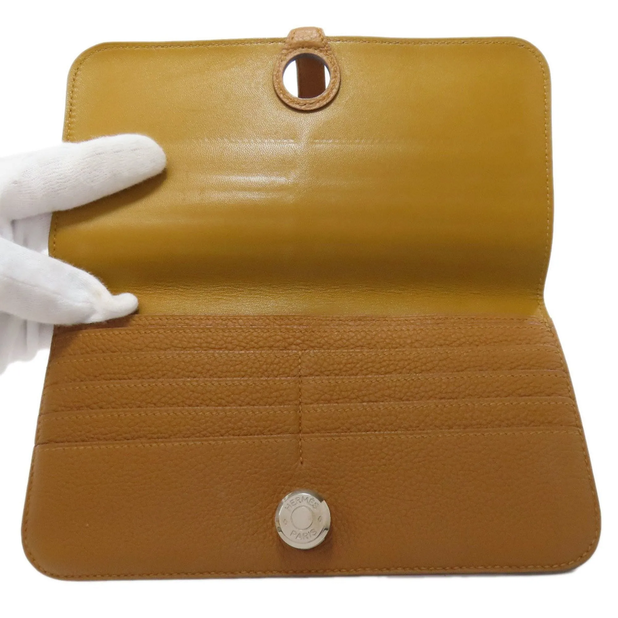 Herms Dogon Brown Leather Accessories
