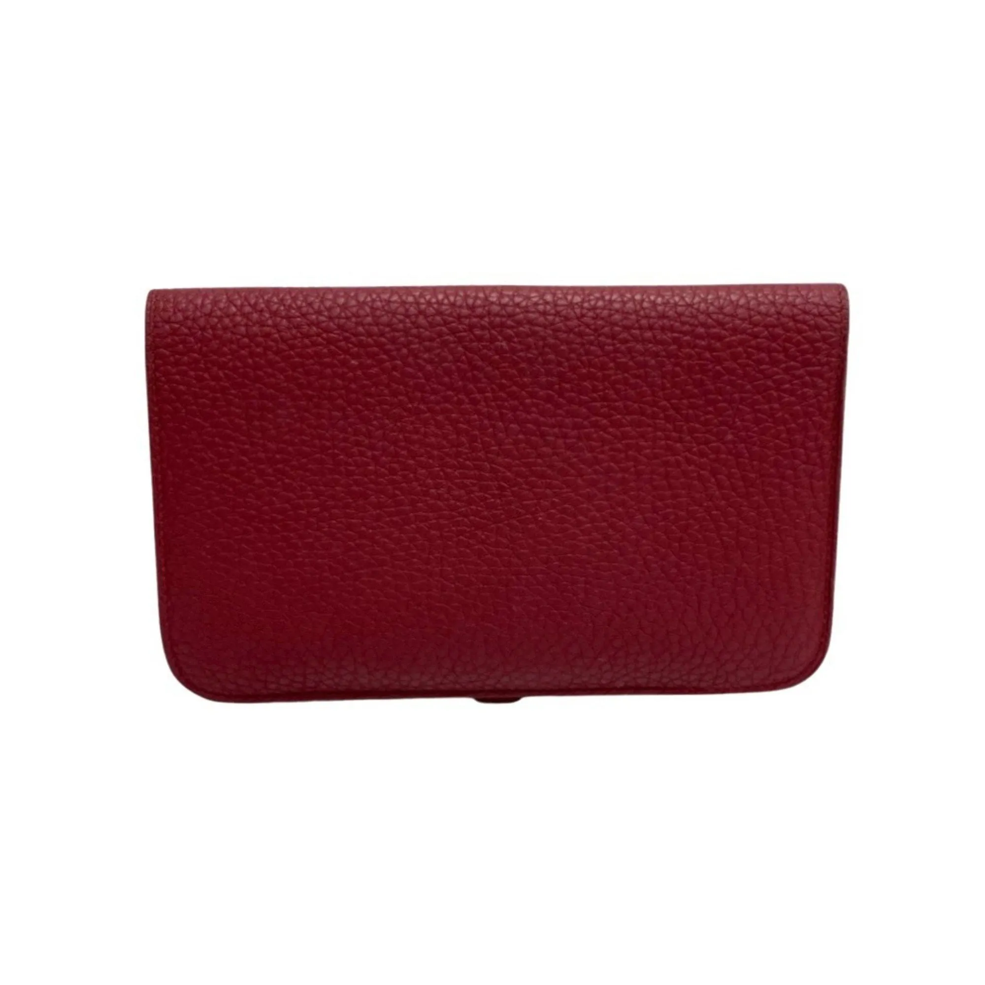 Herms Dogon Burgundy Leather Accessories