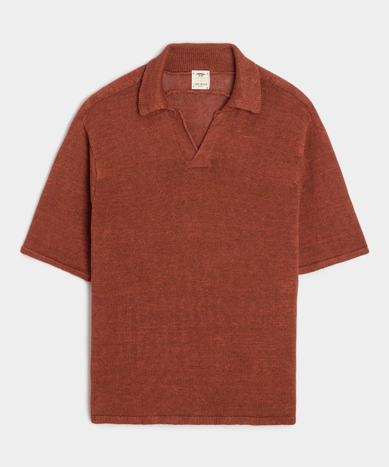 Inis Mein Washed Linen Polo