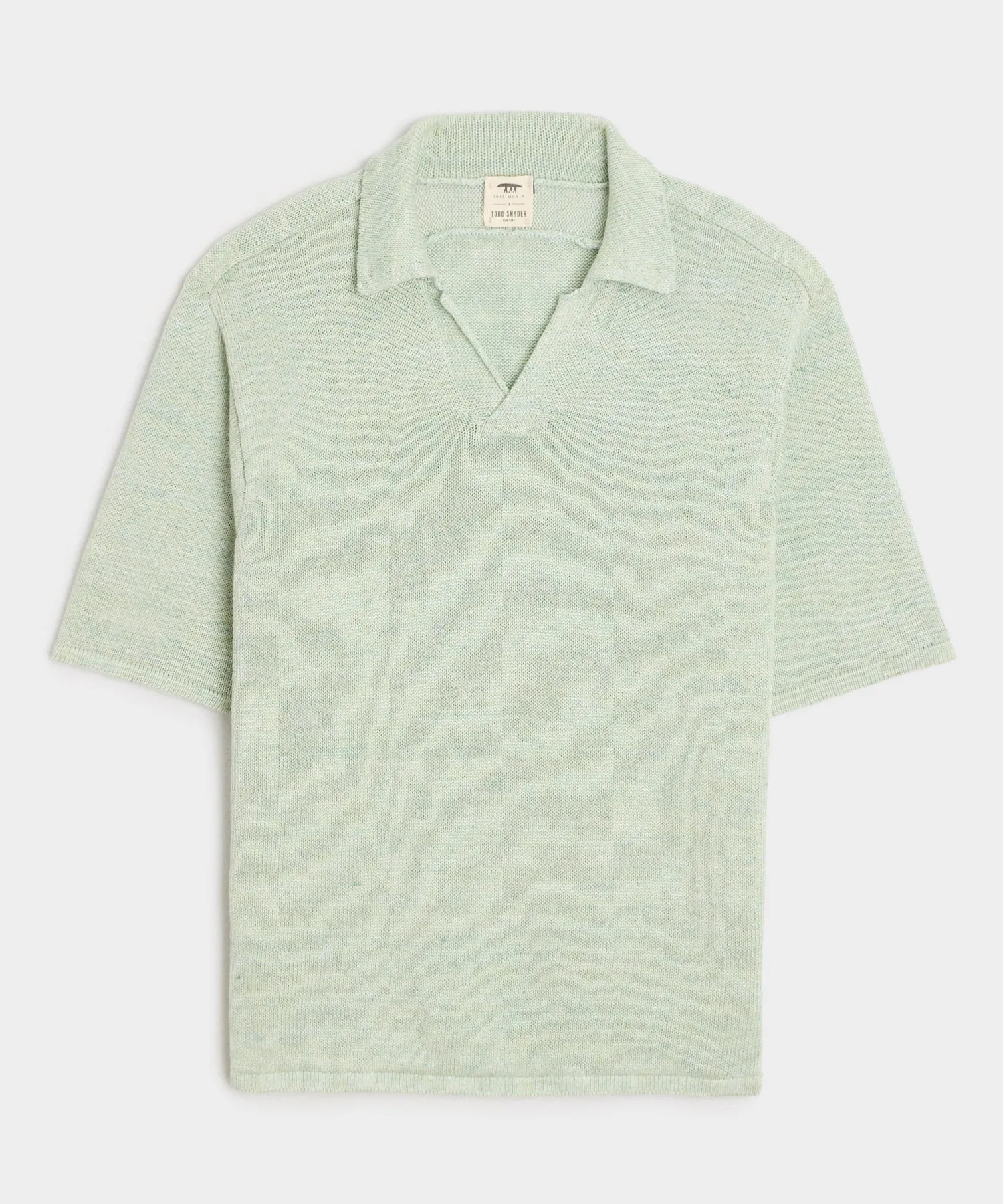 Inis Mein Washed Linen Polo