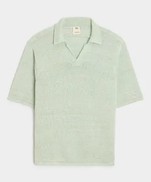 Inis Mein Washed Linen Polo