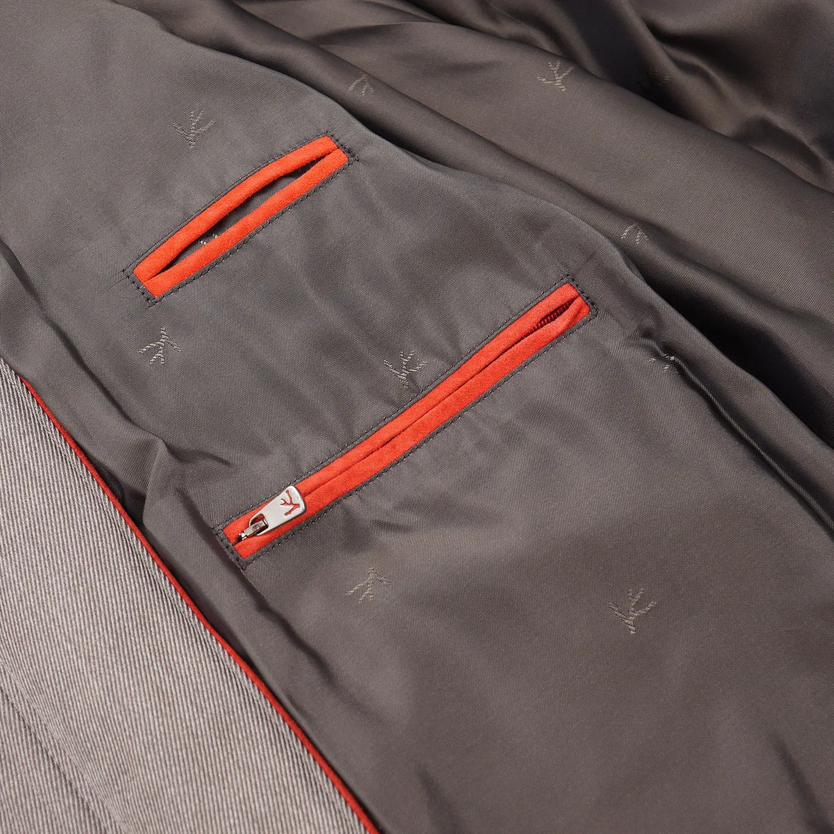 Isaia Twill Wool Field Jacket