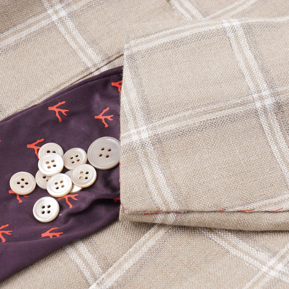 Isaia Wool and Linen Sport Coat