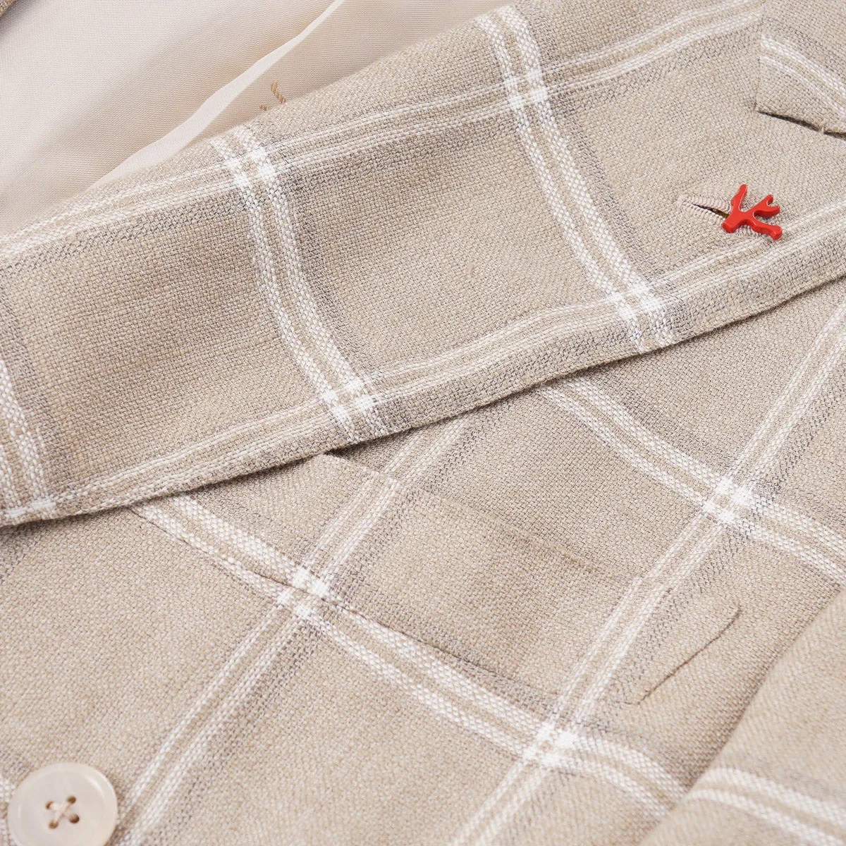 Isaia Wool and Linen Sport Coat