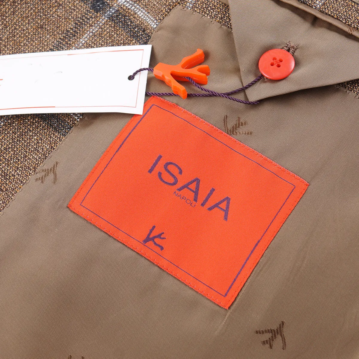 Isaia Woven Wool-Silk-Linen Sport Coat