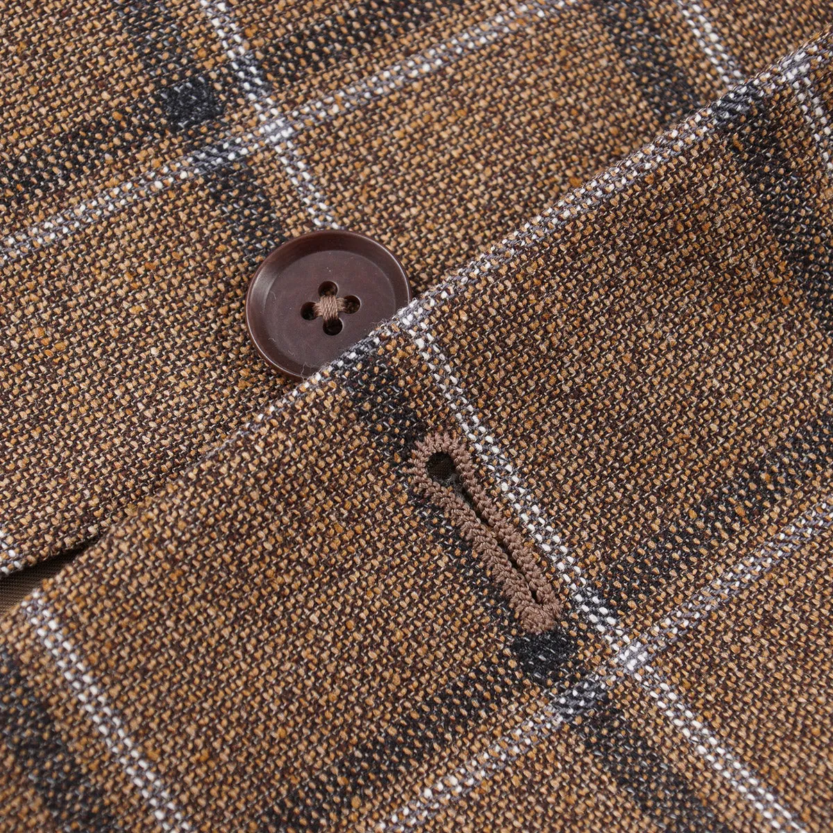 Isaia Woven Wool-Silk-Linen Sport Coat