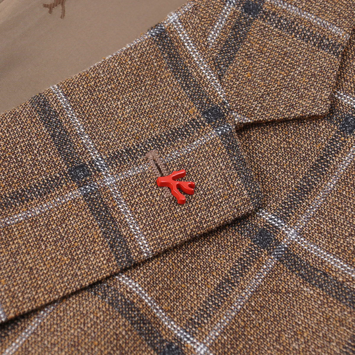 Isaia Woven Wool-Silk-Linen Sport Coat