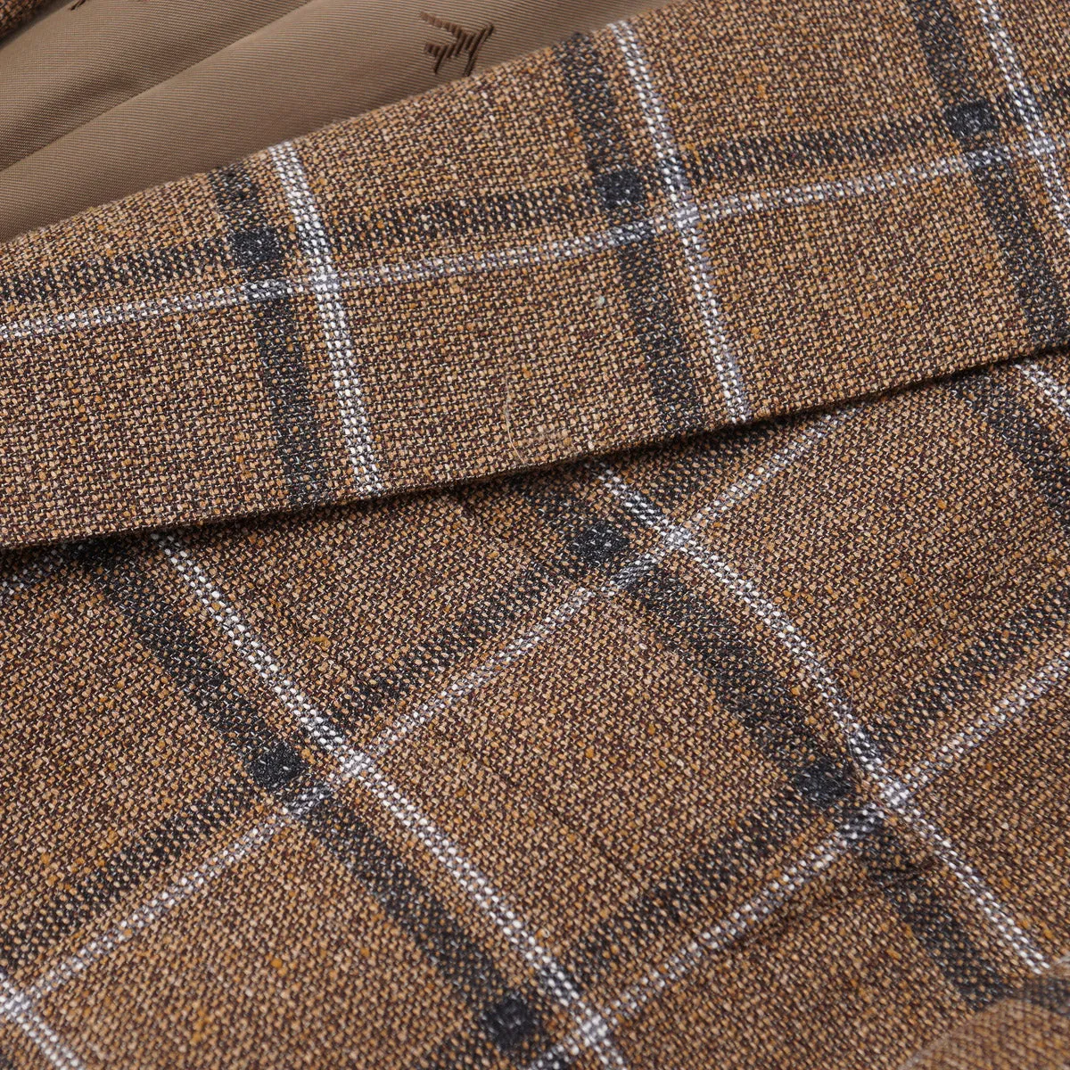 Isaia Woven Wool-Silk-Linen Sport Coat