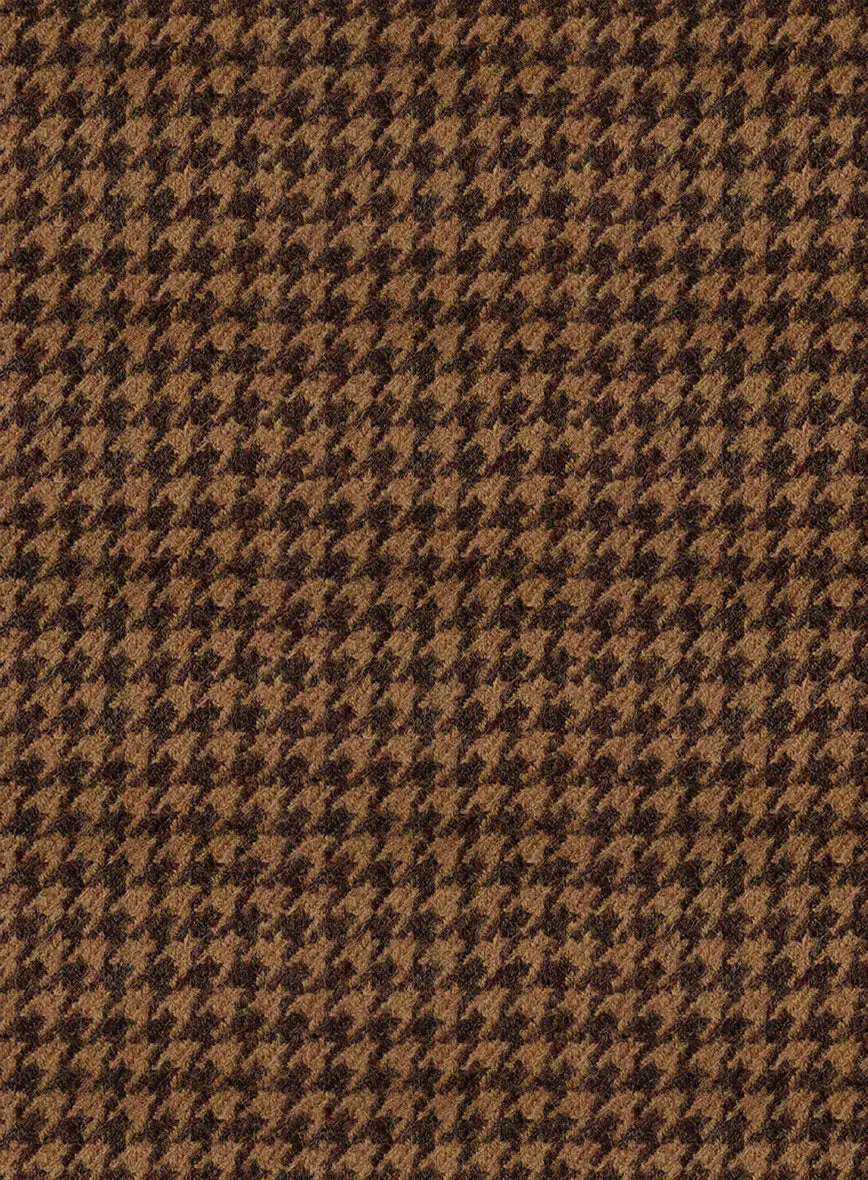 Italian Berote Houndstooth Tweed Pants