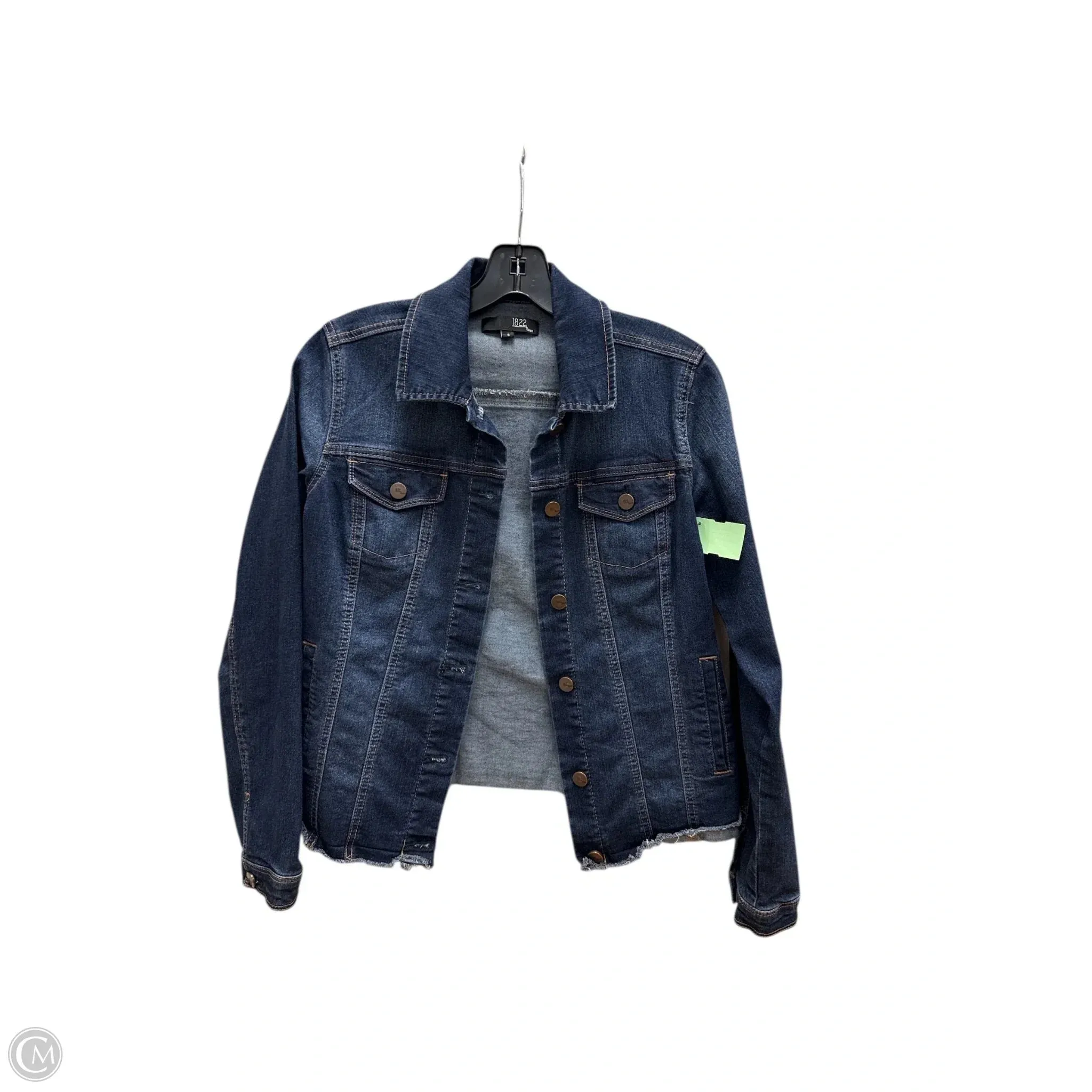 Jacket Denim By 1822 Denim In Blue. Size: S
