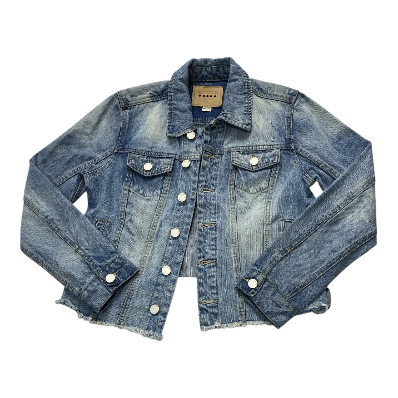 Jacket Denim By Blanknyc In Blue Denim. Size:S