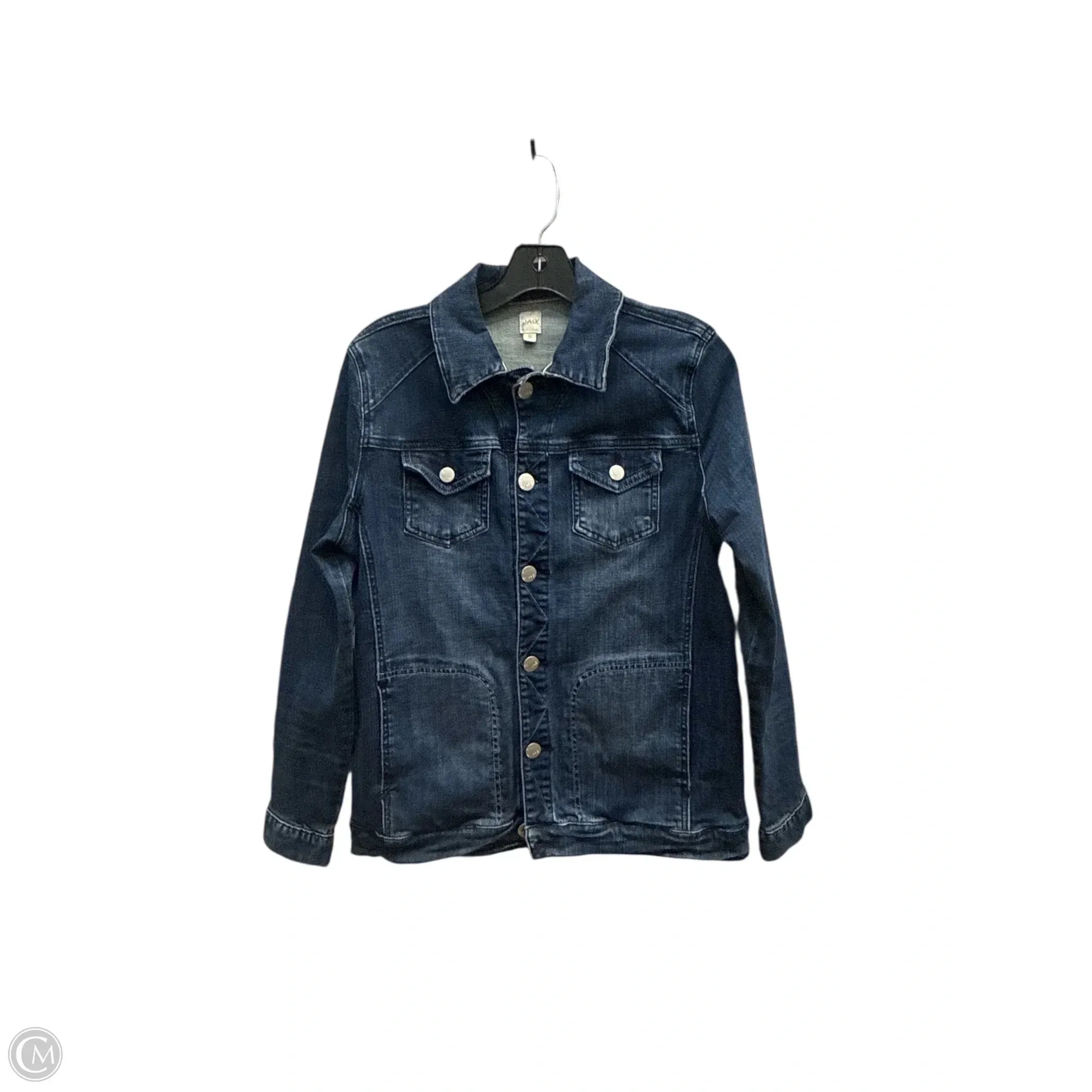 Jacket Denim By Jag In Blue Denim. Size: S
