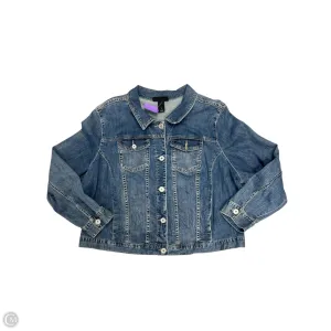 Jacket Denim By Lane Bryant In Blue Denim. Size: 4x
