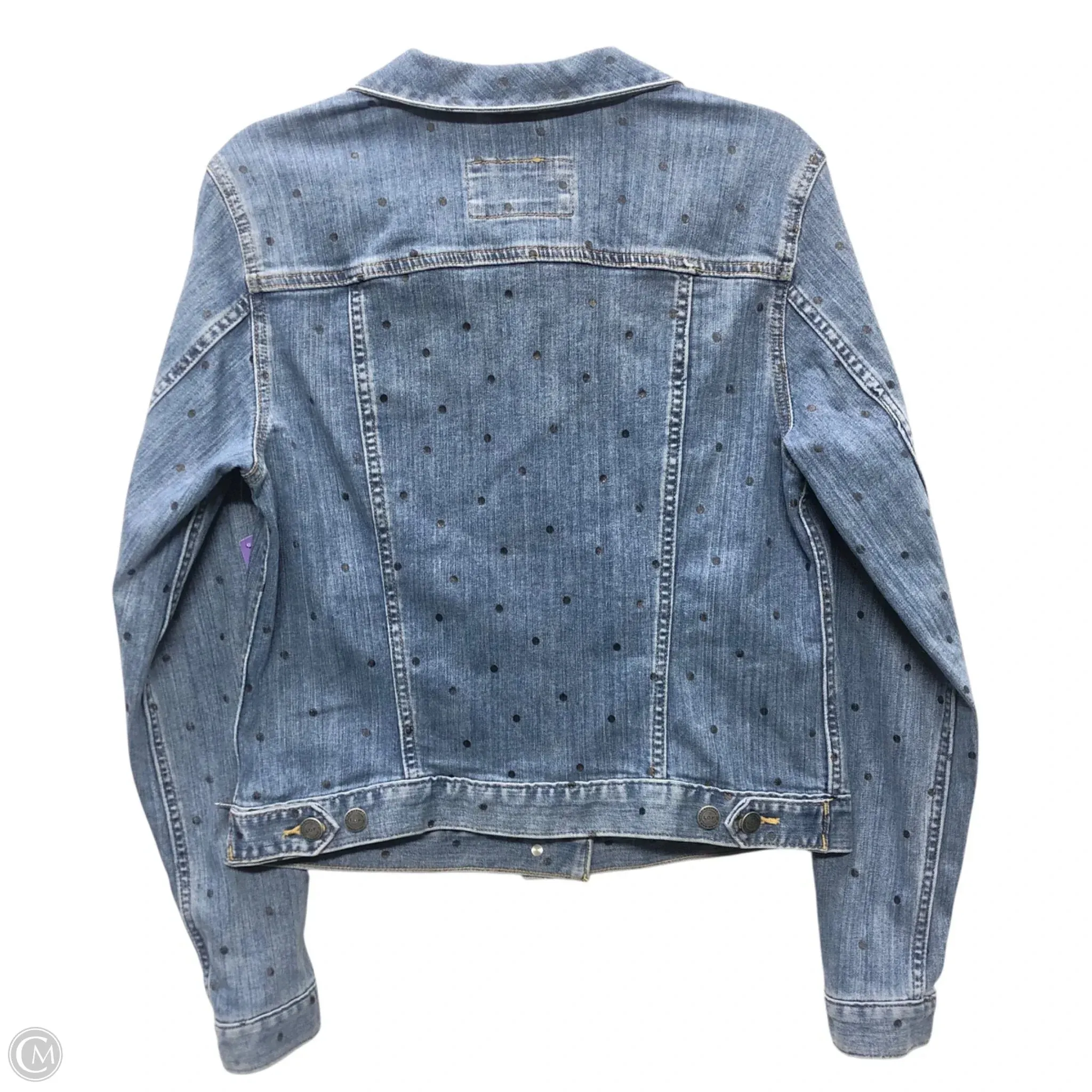 Jacket Denim By Loft In Blue Denim. Size: M