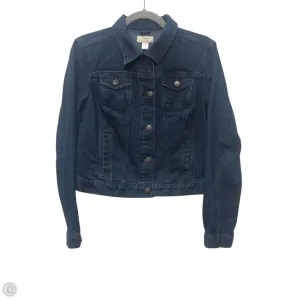 Jacket Denim By Loft In Blue Denim. Size: M
