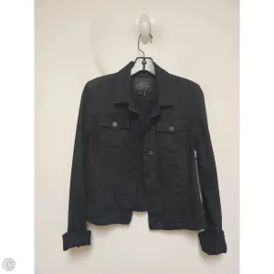 Jacket Denim By Paige In Black Denim. Size: S