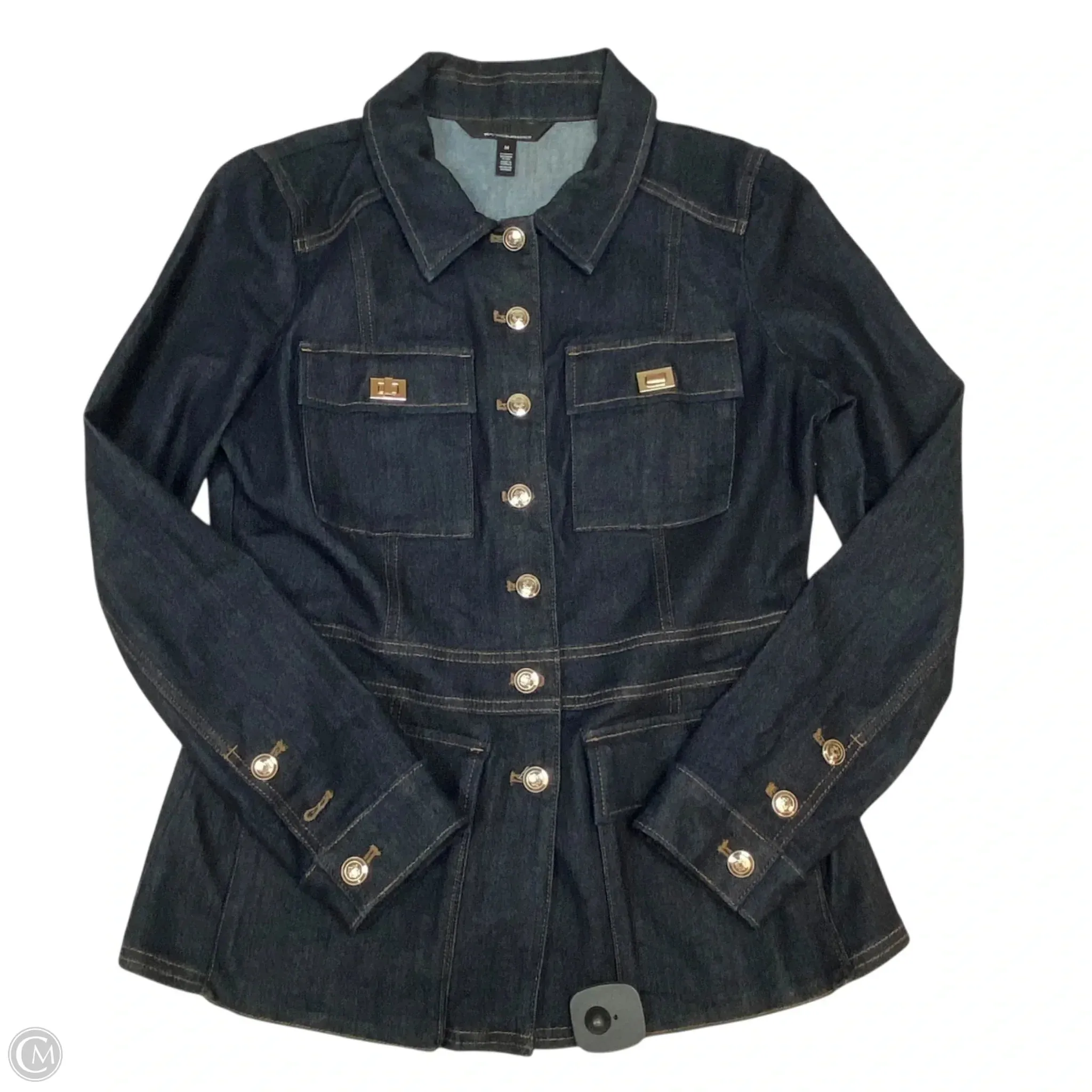 Jacket Denim By White House Black Market In Blue Denim. Size: M