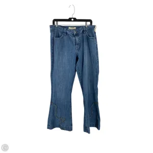 Jeans Boot Cut By Cmc In Blue Denim. Size: 12