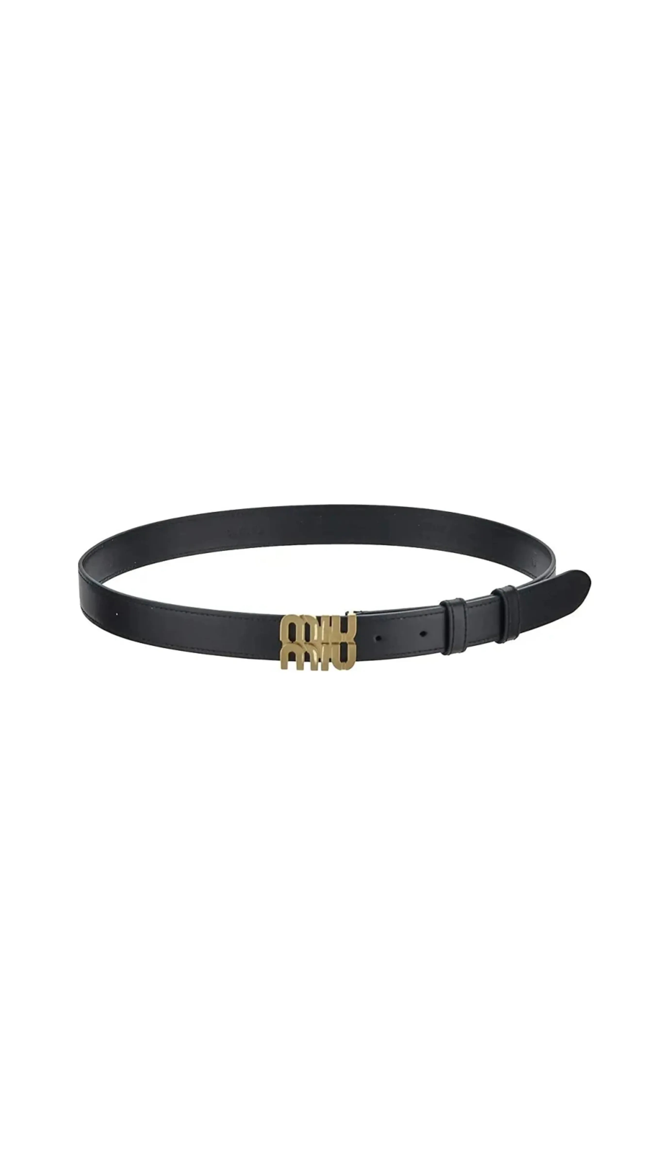 Leather Belt - Black