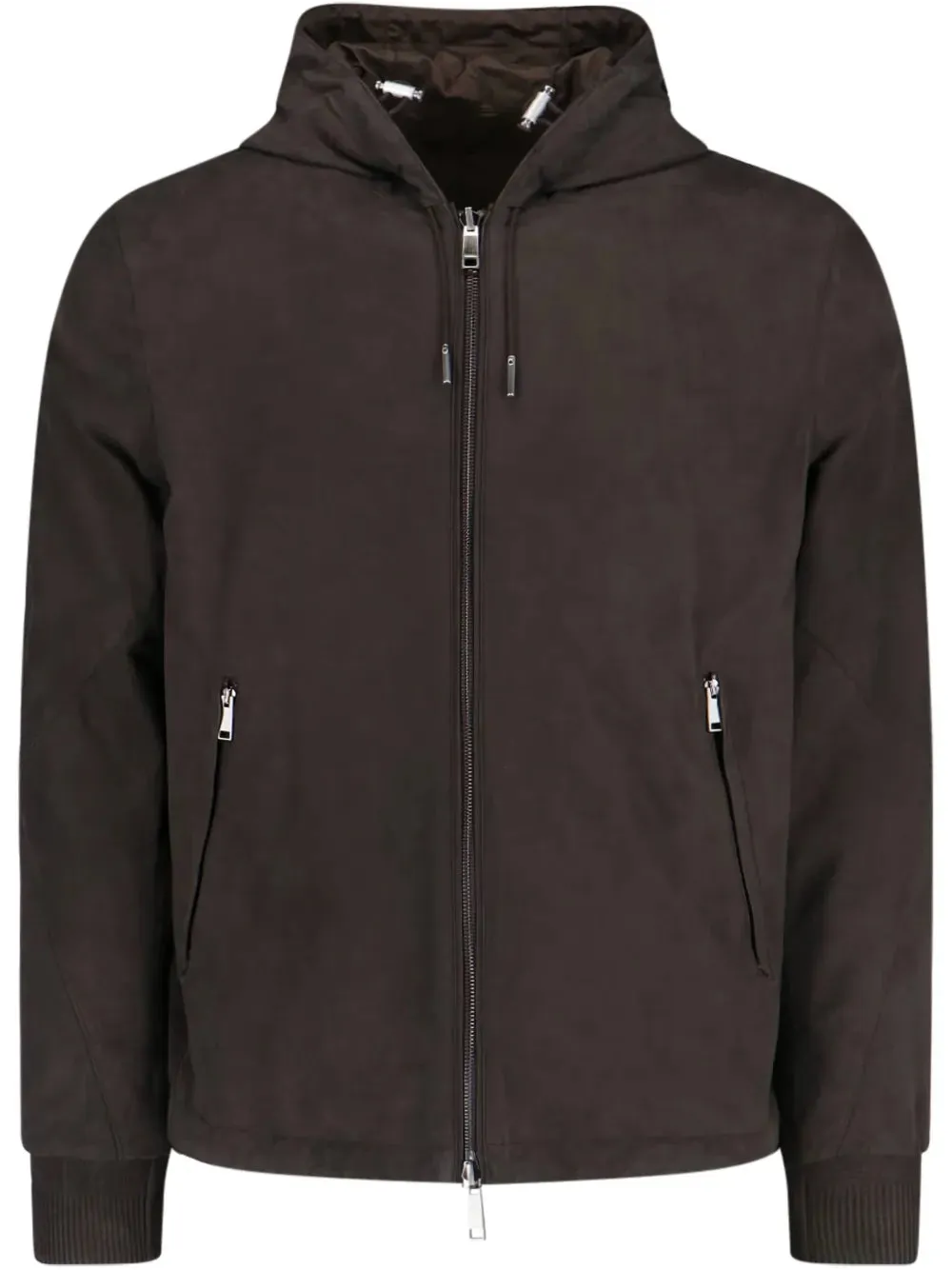 Leather Bomber Jacket