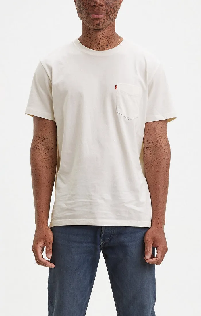 Levi SS Set-In Sunset Pocket Tee