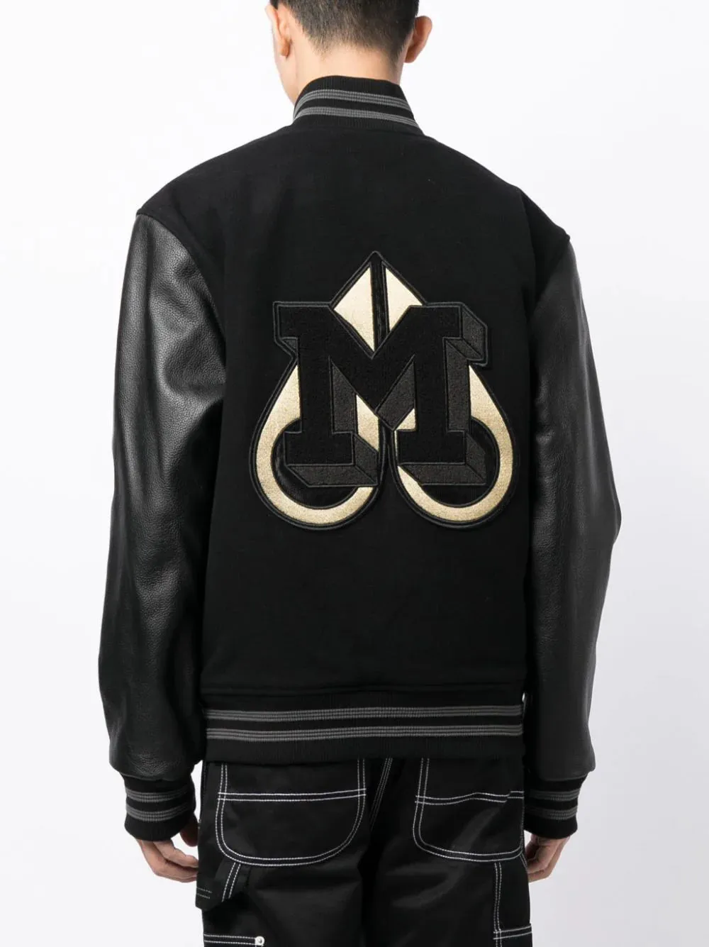 Logo-Embroidered Bomber Jacket