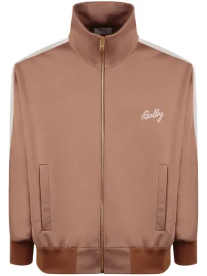 Logo-Embroidered Bomber Jacket