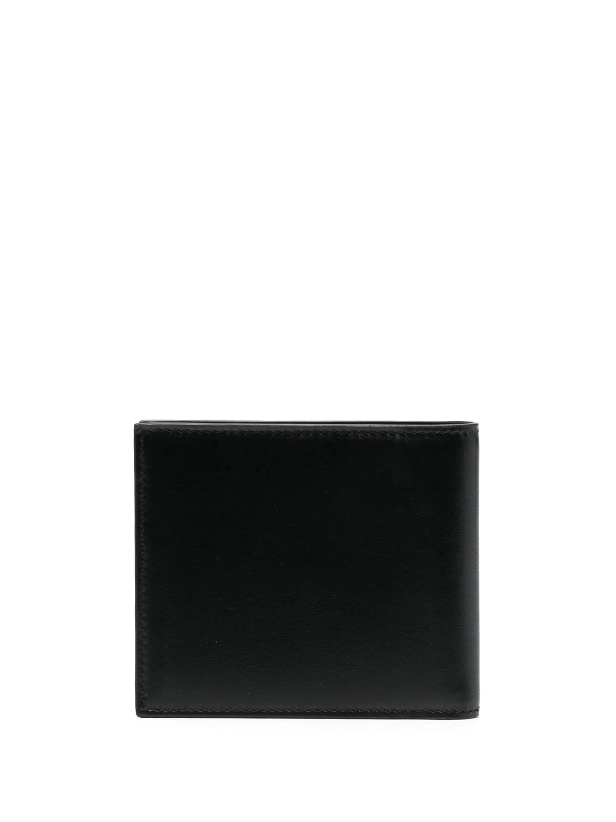 Logo-Print Leather Wallet