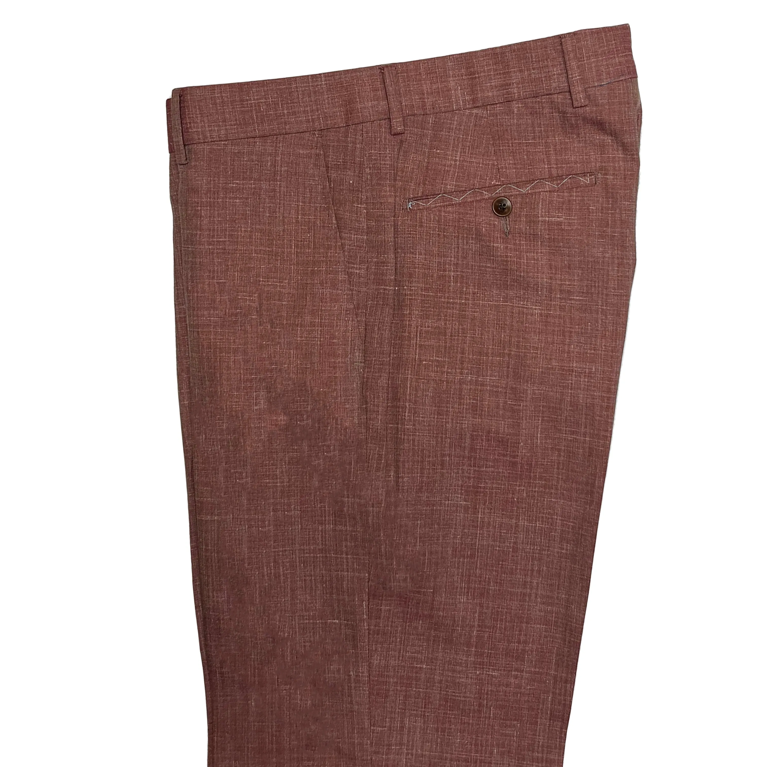 Lora Piana Luxury Linen Pant - Wildberry | Ballin