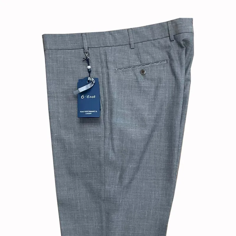 Loro Piana - Wool Silk Linen Pant - Taupe Mix | Ballin