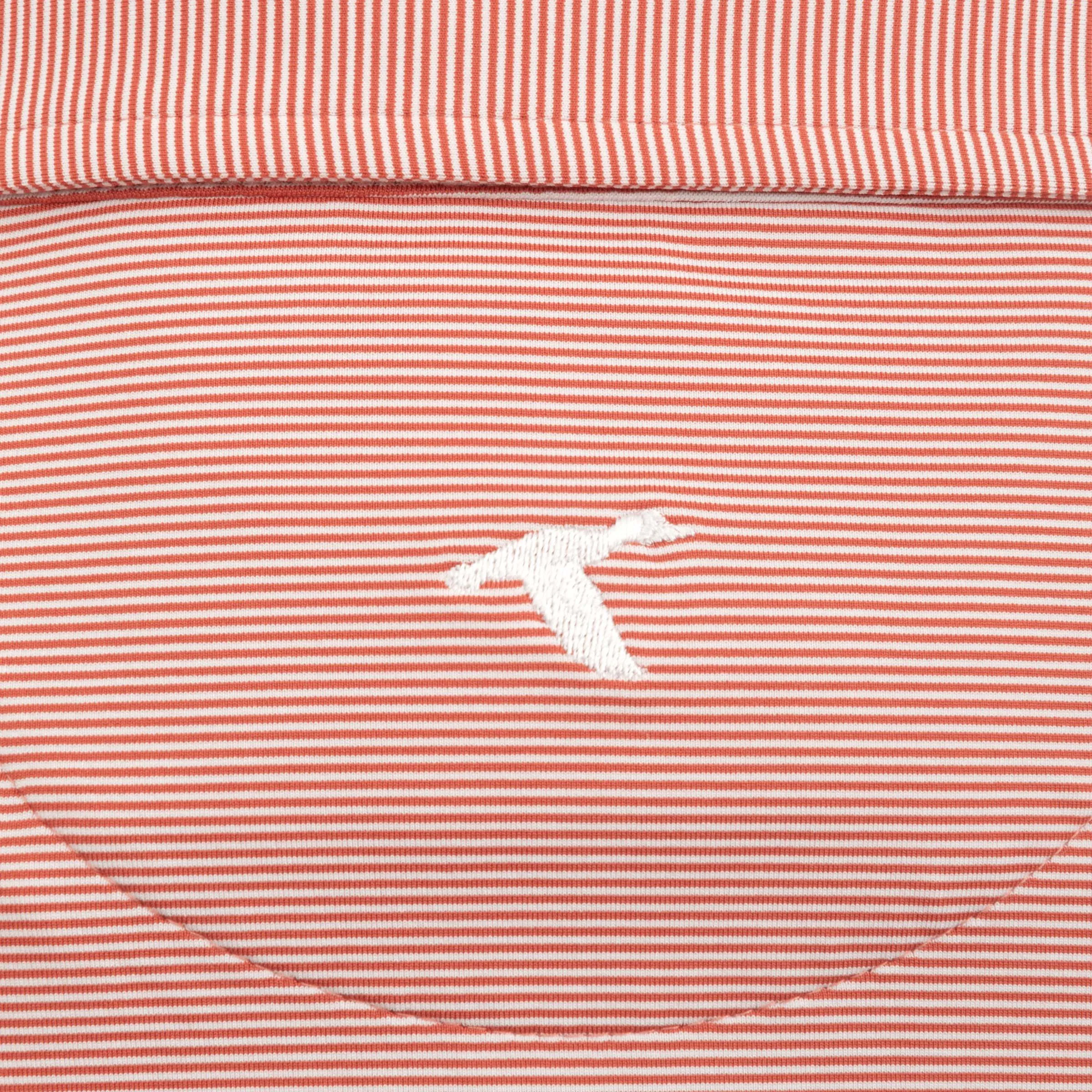 Louisiana Pinstripe Performance Polo