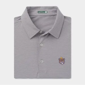 LSU Vault Pinstripe Performance Polo