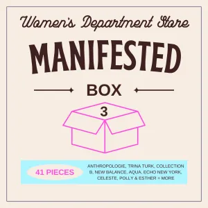 Manifested Women's Assorted Department Store Lot 03