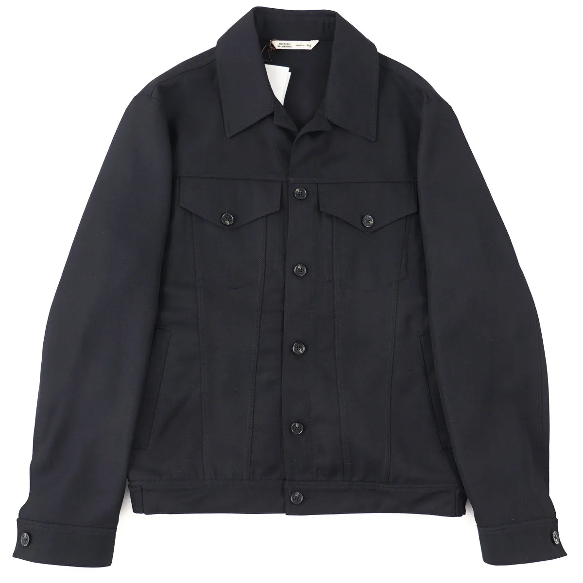 Maurizio Baldassari Light Wool Trucker Jacket