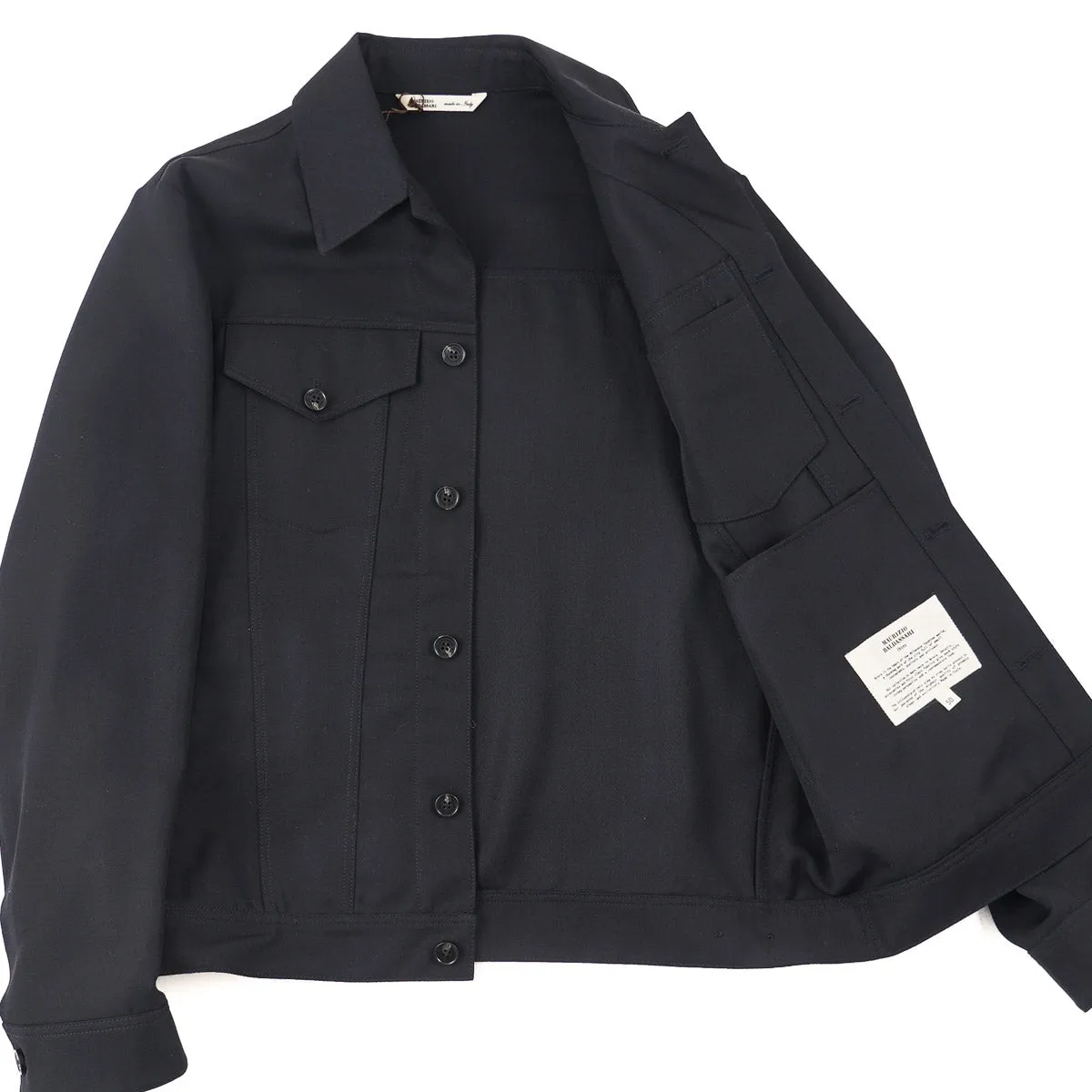 Maurizio Baldassari Light Wool Trucker Jacket