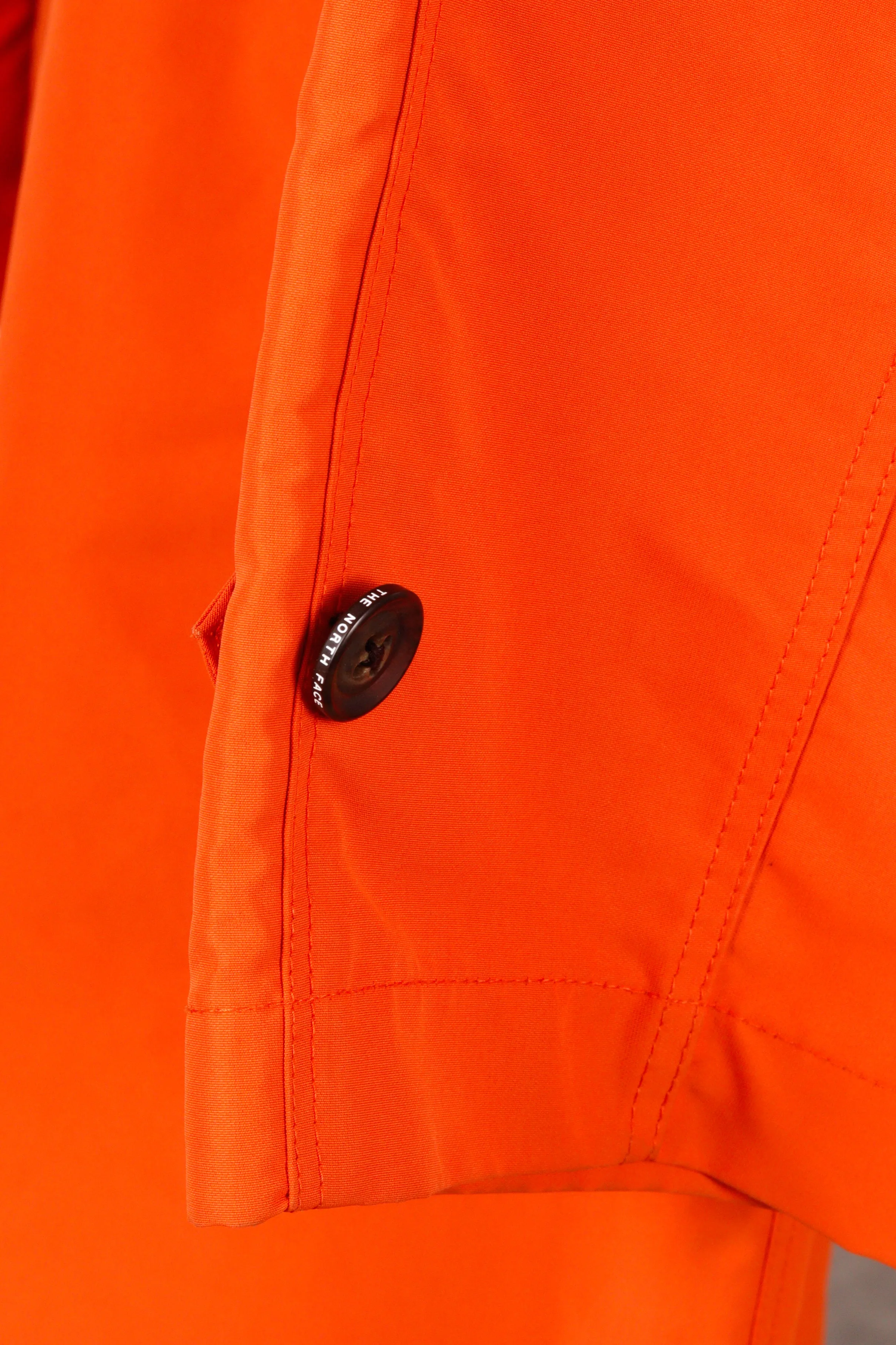 North Face Purple Label x Beams FW18 'Concealed Button' Trench Coat Orange (2018)