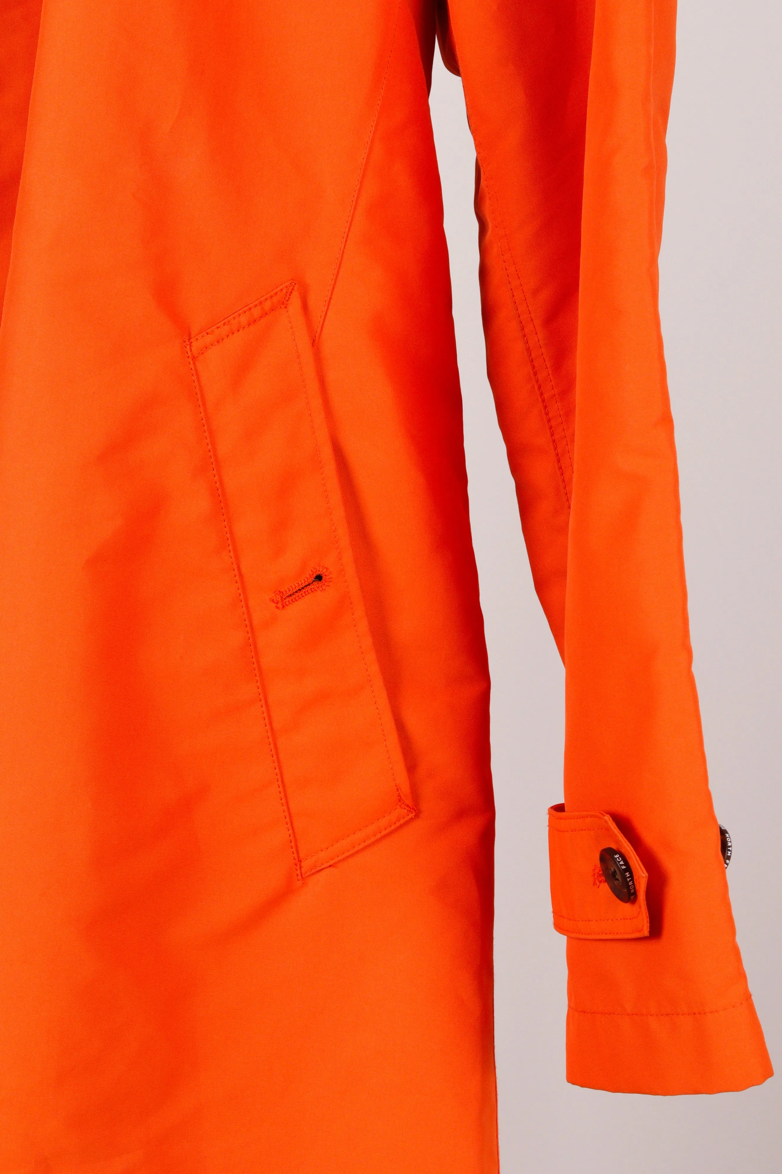 North Face Purple Label x Beams FW18 'Concealed Button' Trench Coat Orange (2018)