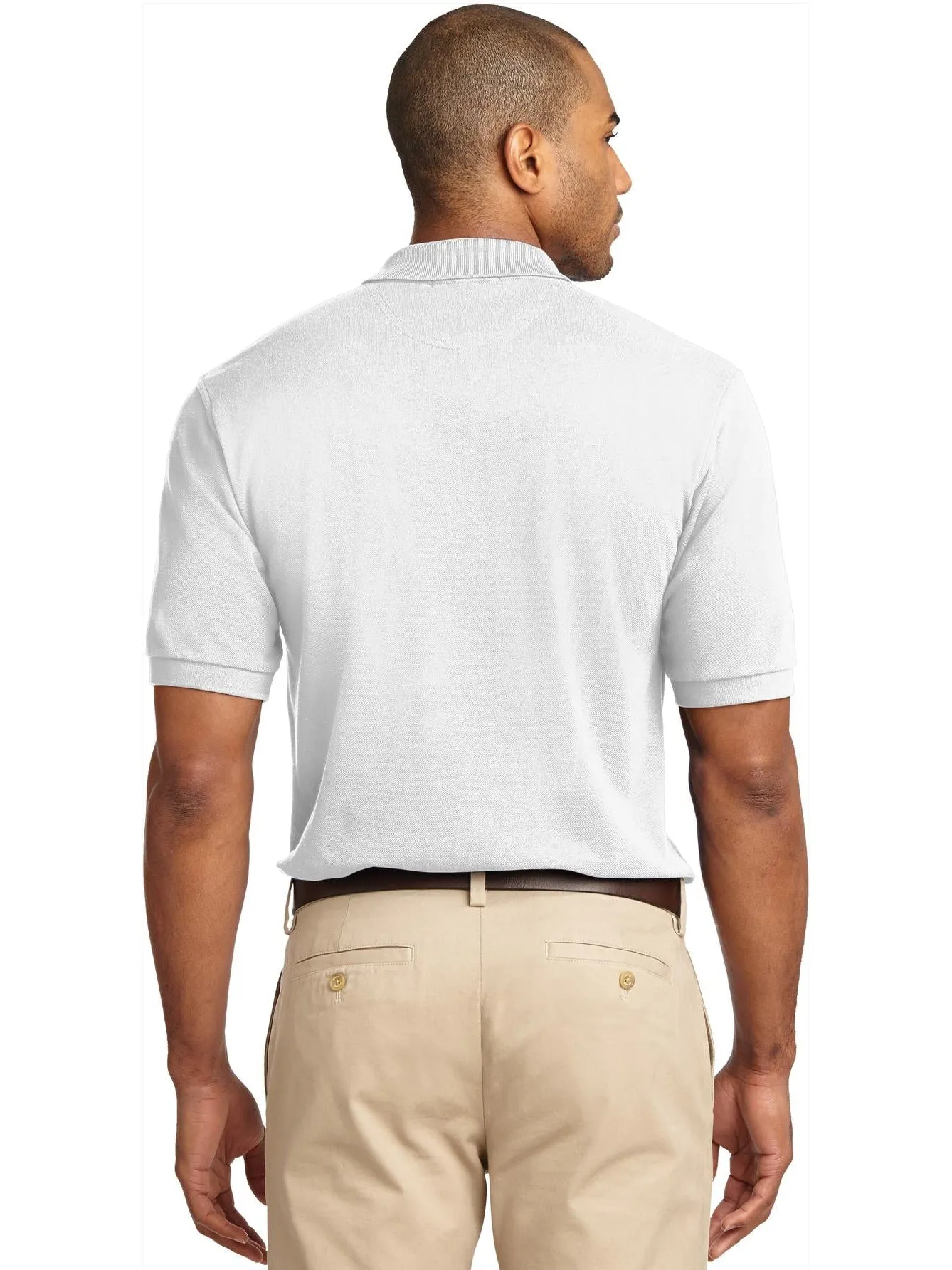 OUTLET-Port Authority Pique Knit Polo Shirt