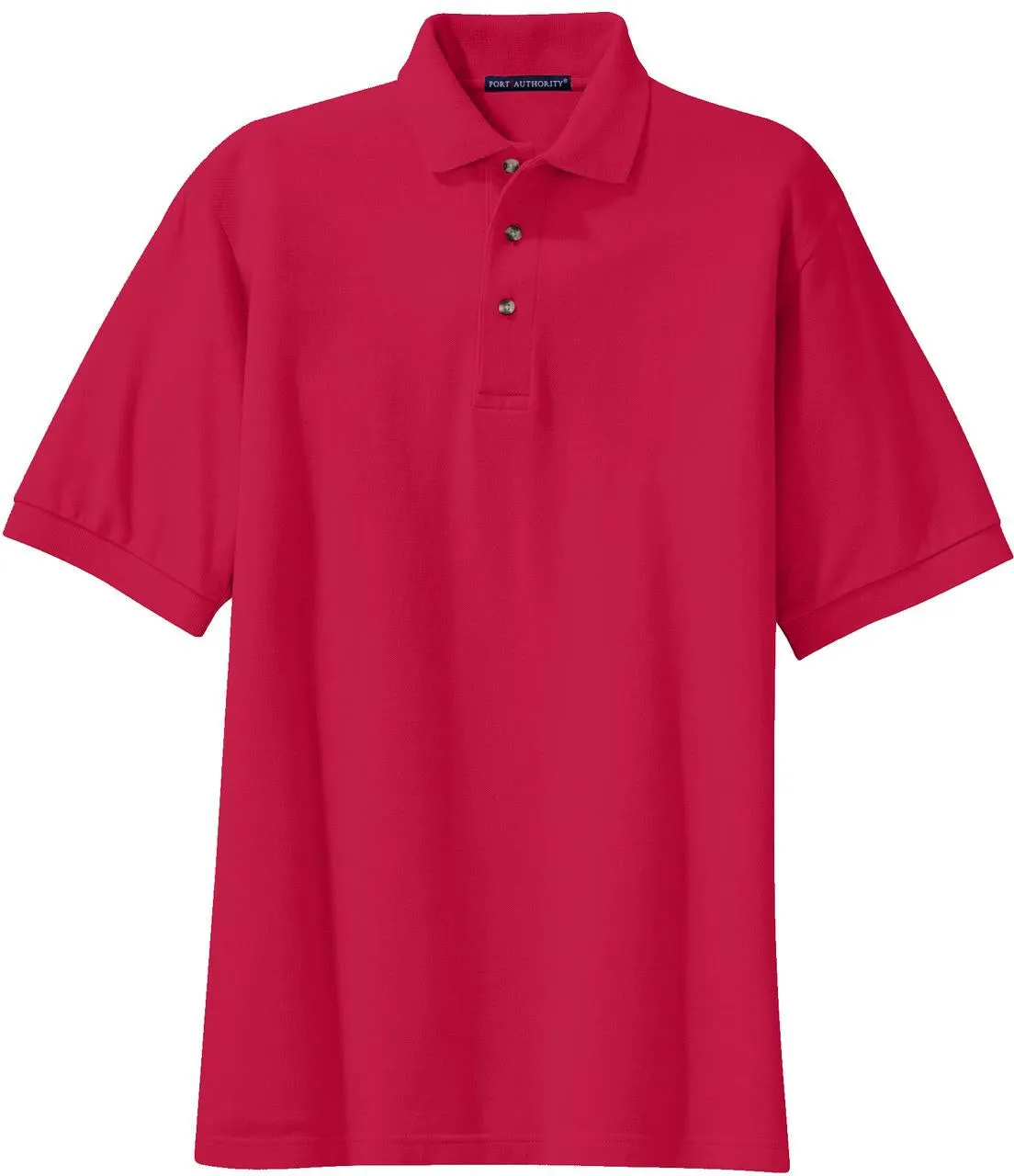 OUTLET-Port Authority Pique Knit Polo Shirt
