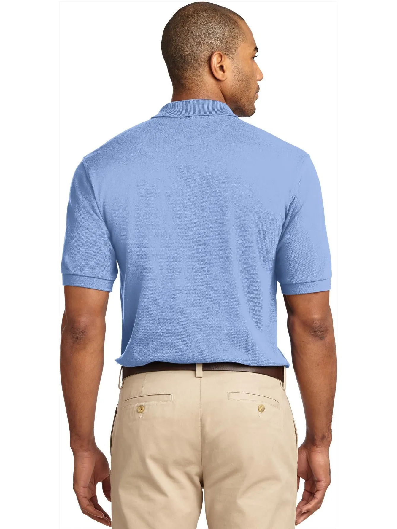 OUTLET-Port Authority Pique Knit Polo Shirt