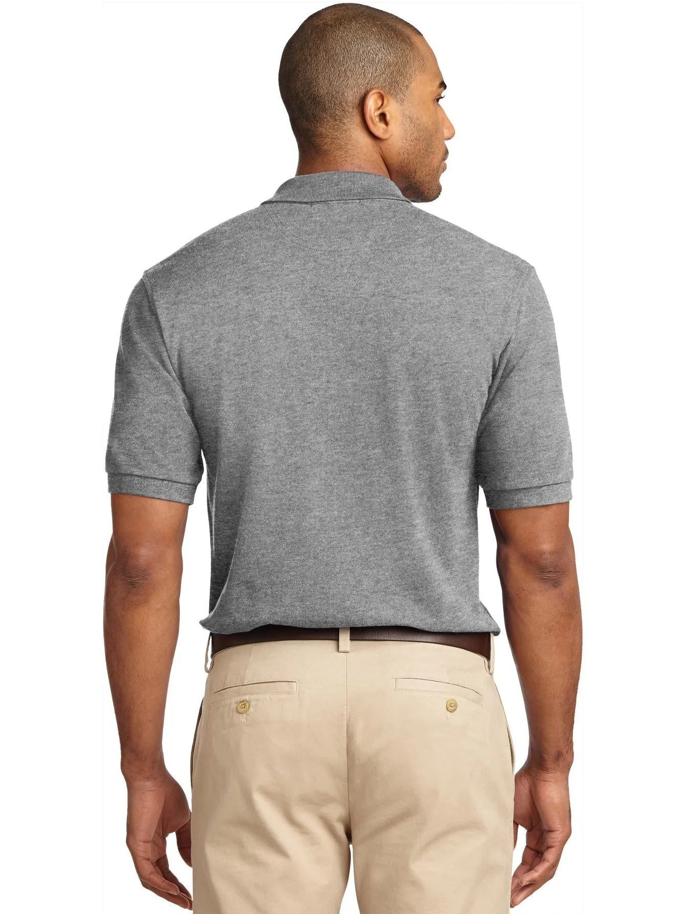 OUTLET-Port Authority Pique Knit Polo Shirt
