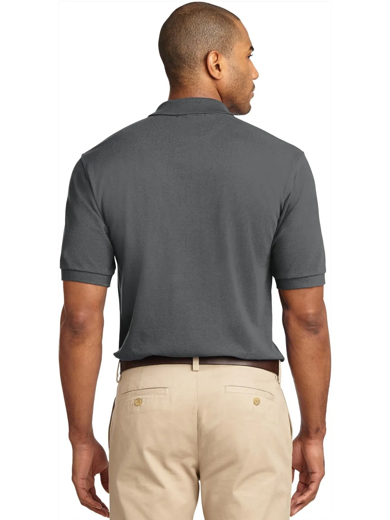OUTLET-Port Authority Pique Knit Polo Shirt