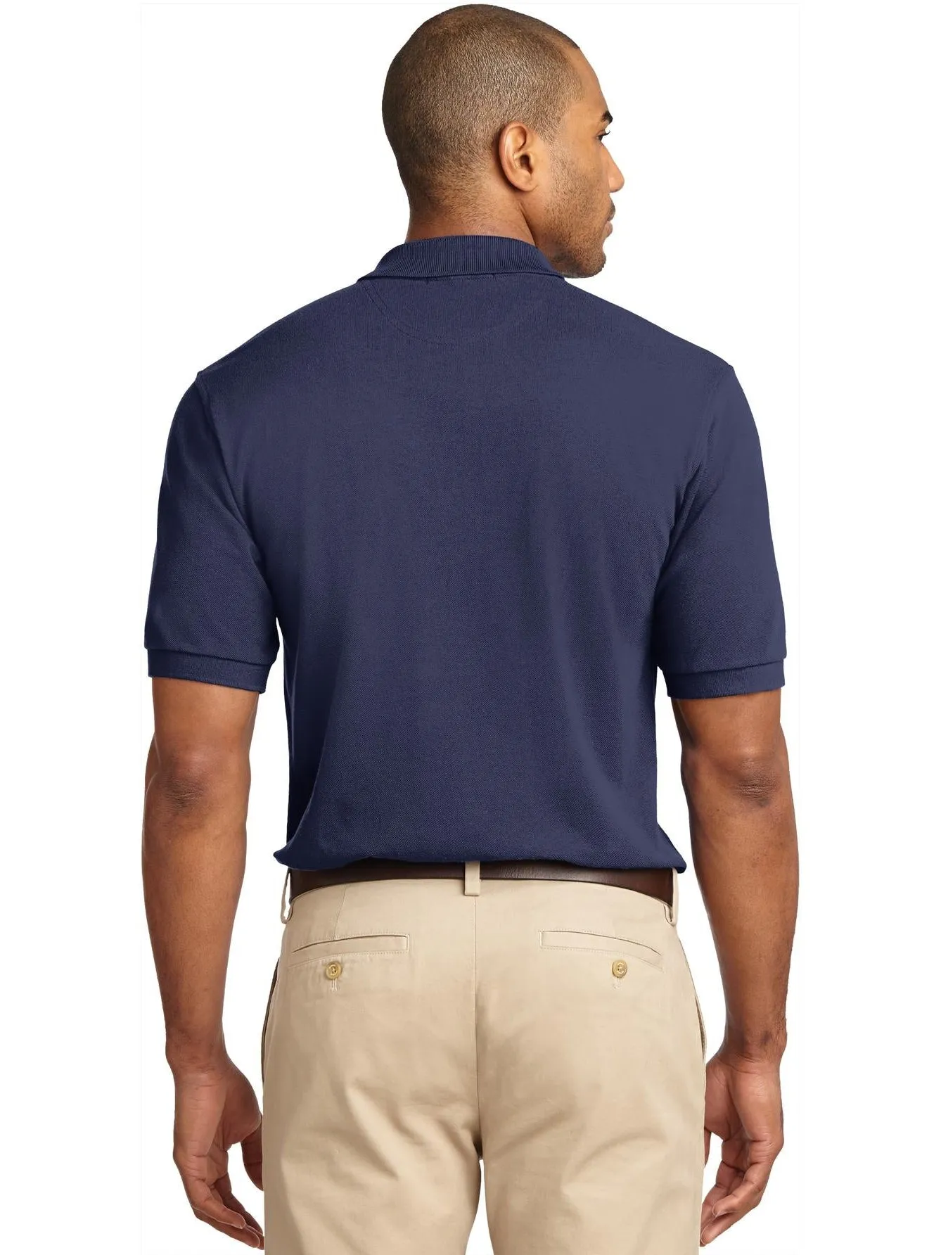 OUTLET-Port Authority Pique Knit Polo Shirt
