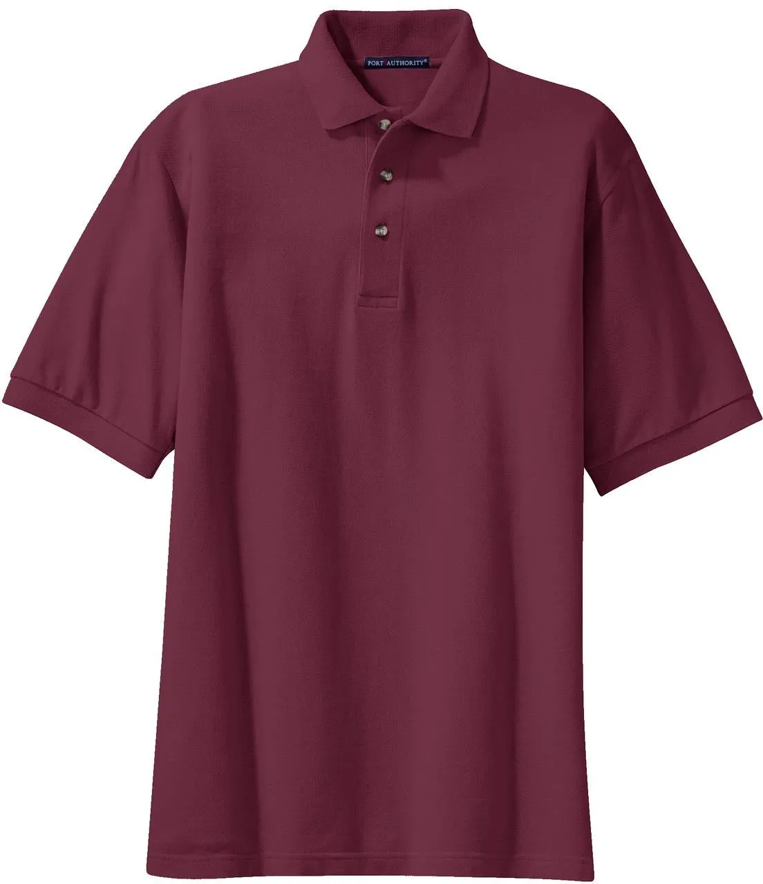 OUTLET-Port Authority Pique Knit Polo Shirt