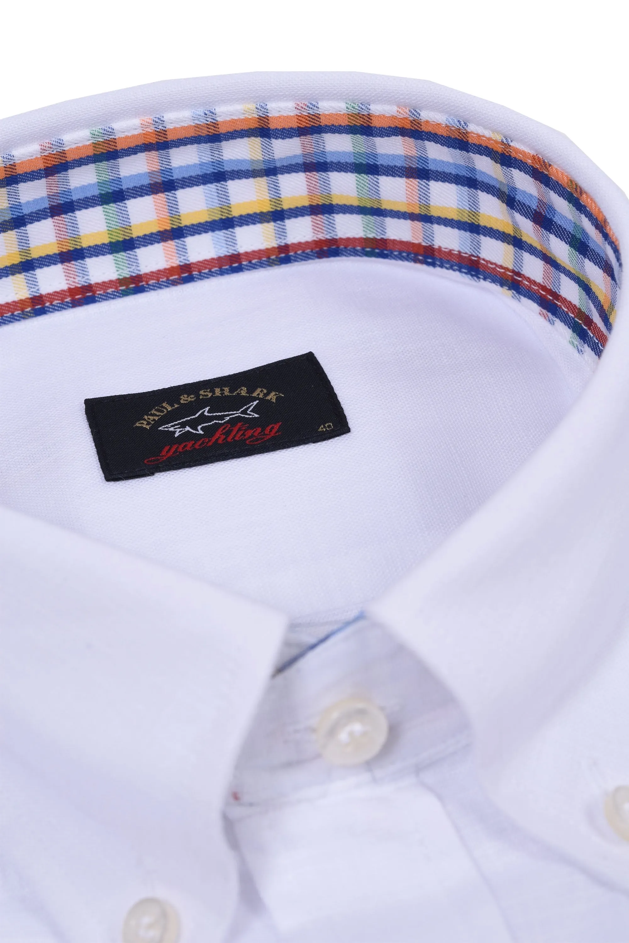 Paul And Shark Short Sleeve Shirt White