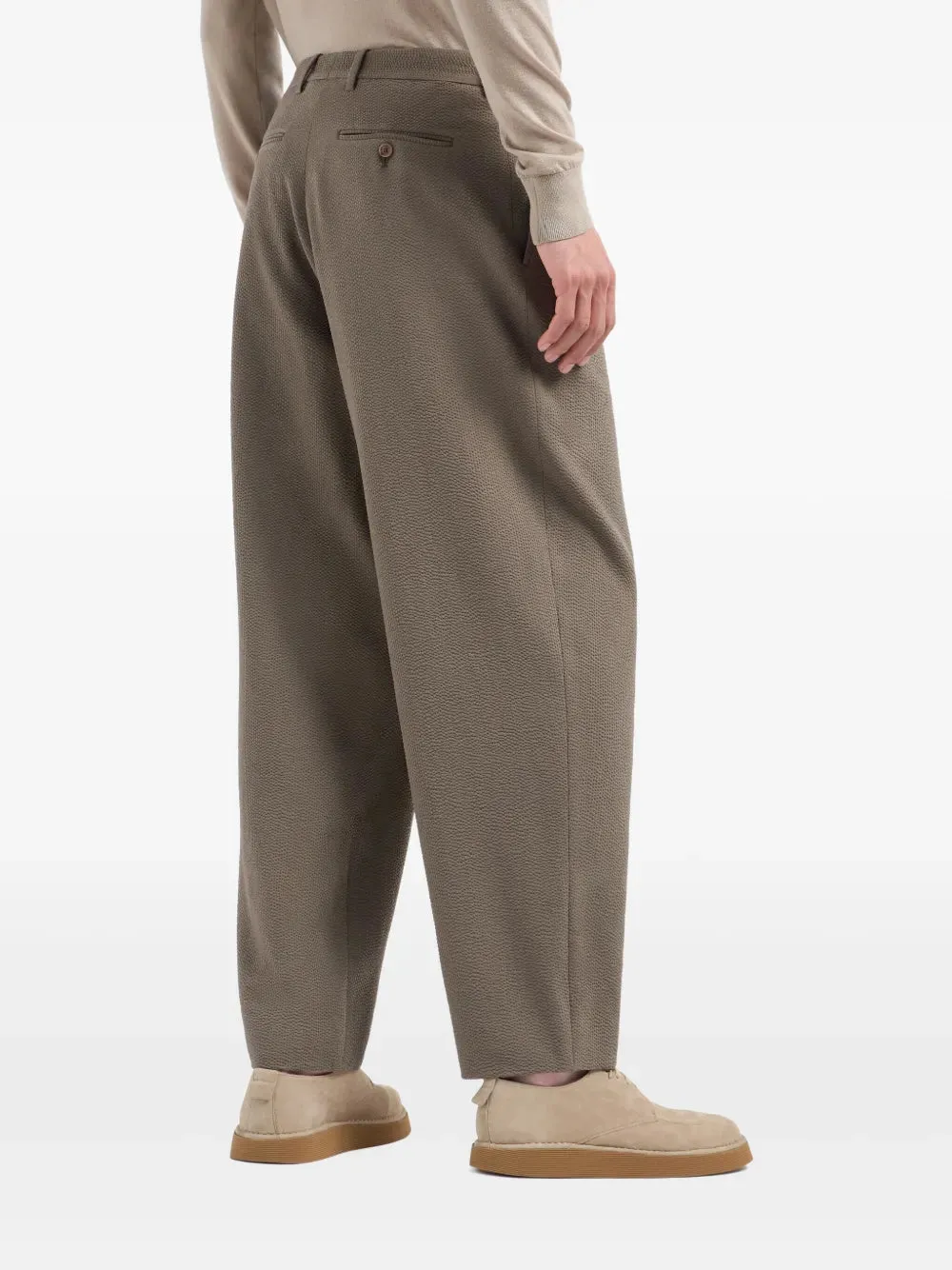 Pleat-Detail Trousers