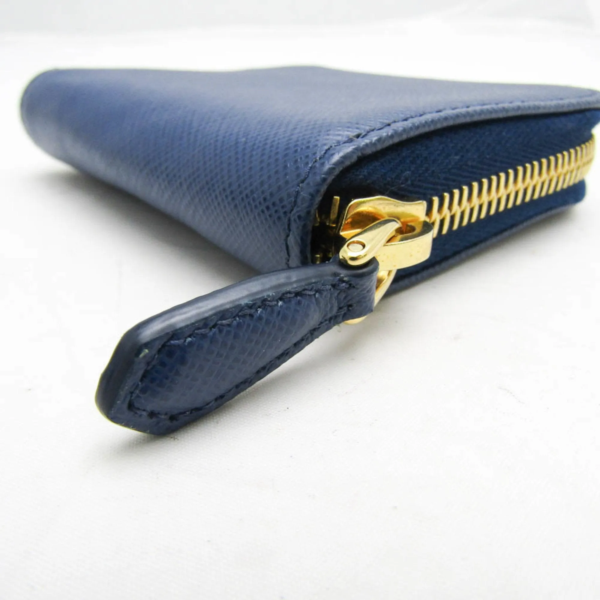Prada Saffiano Blue Leather Accessories